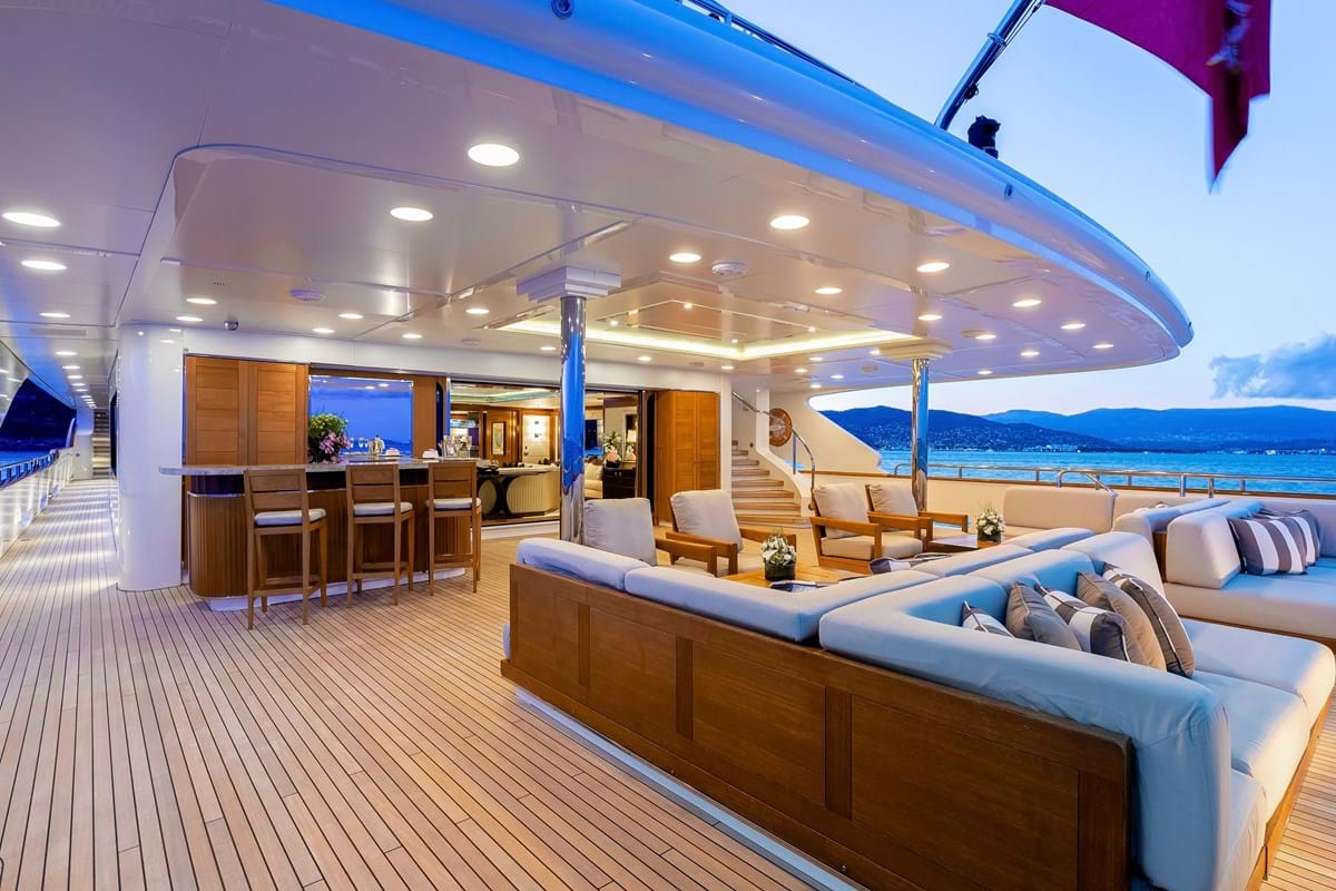 Benetti Yate SEANNA Interior