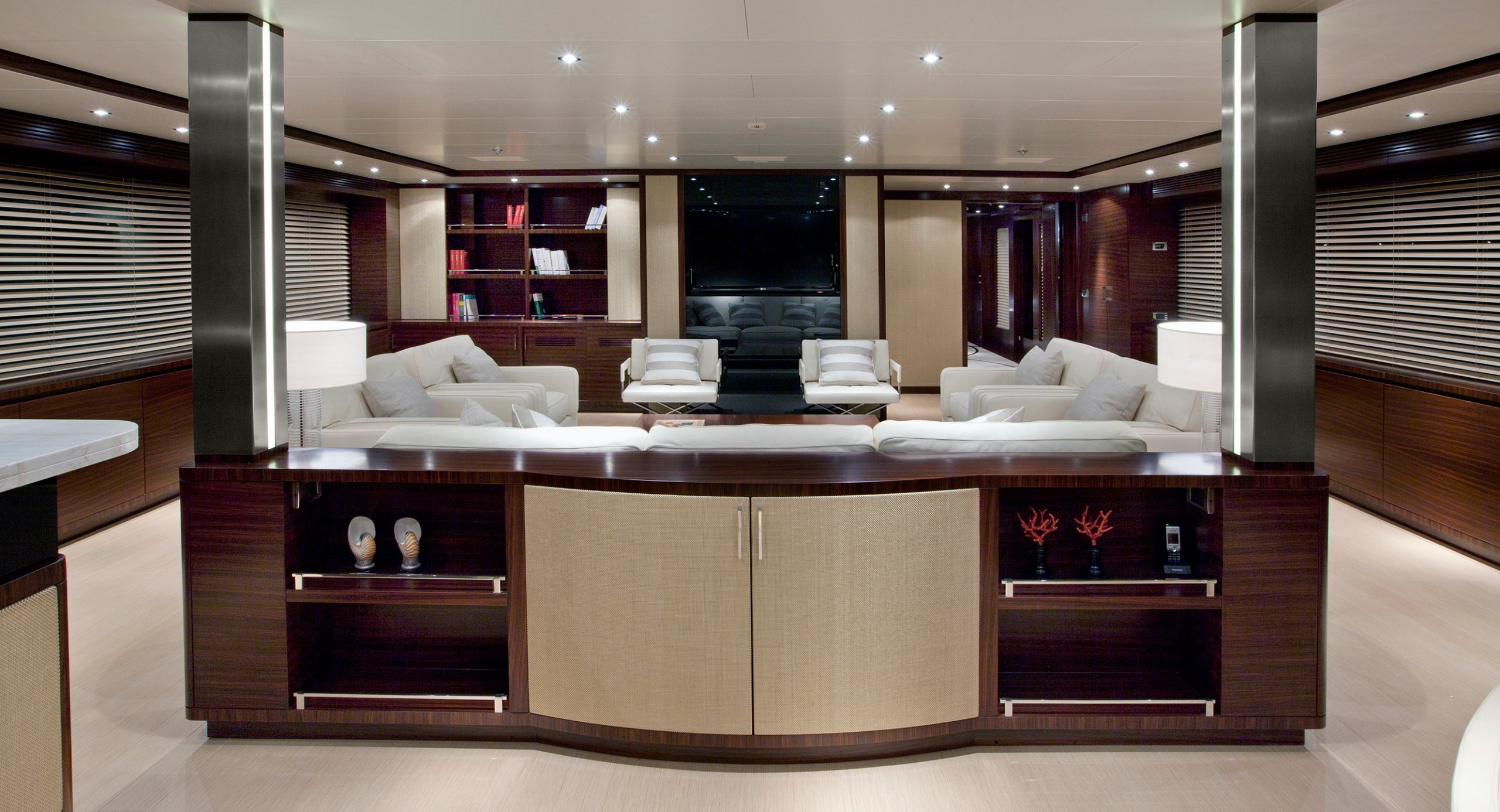 Codecasa yacht ATLAS intérieur