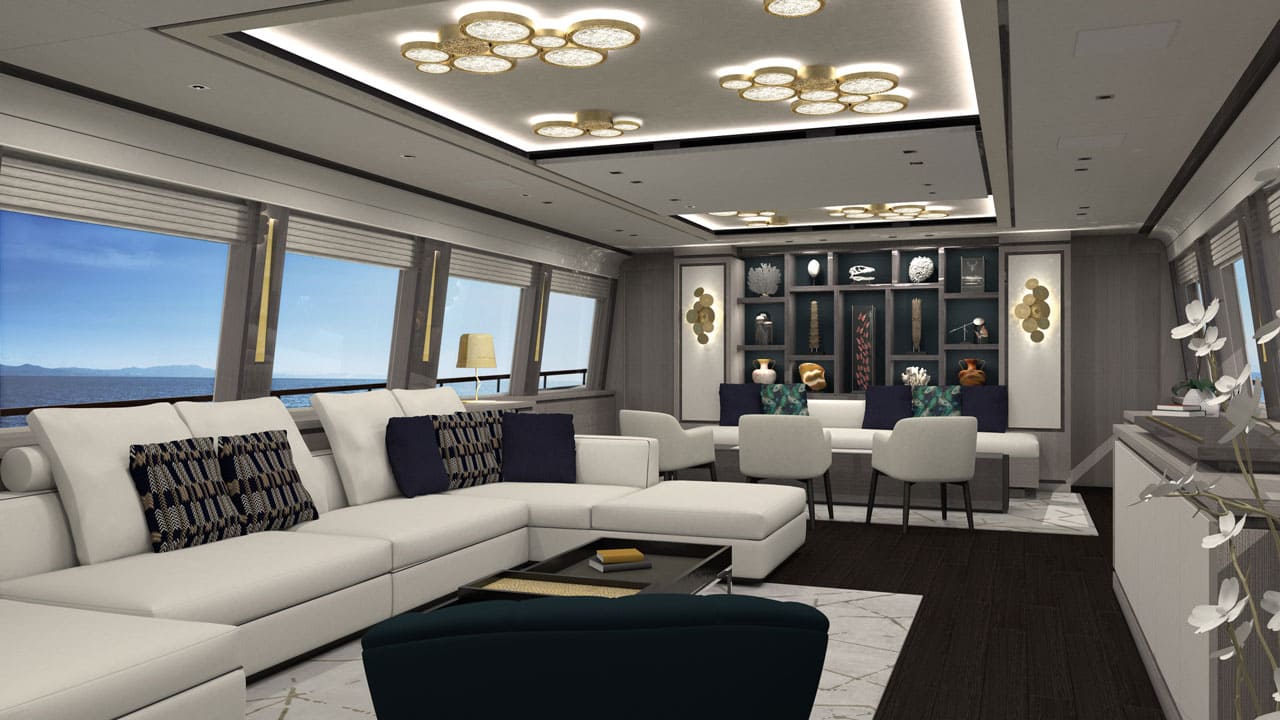 Couach Yacht TOSCA interior