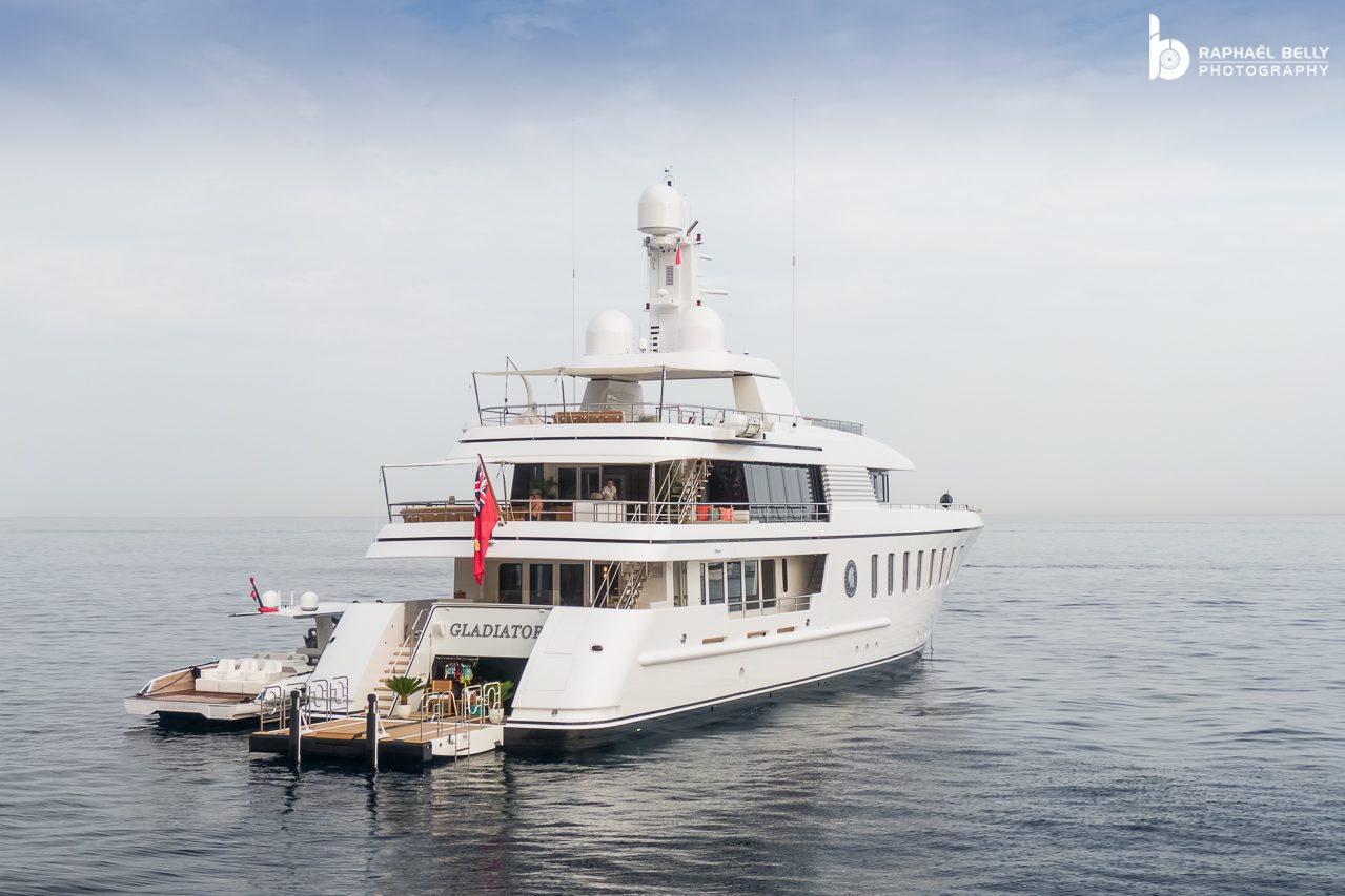 Яхта GLADIATOR • Feadship • 2010 • Бывший владелец Эрик Шмидт