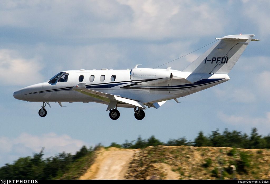 I-PFDI Cessna Citation Adecco Philipe Foriel Destezet