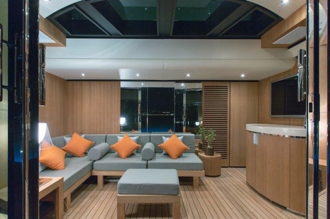 Isa Yacht SAINT Interior