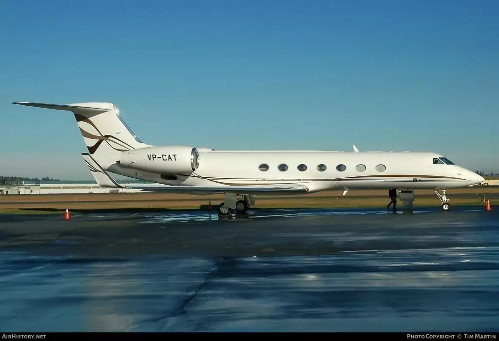 N550BG - Gulfstream G550 - Fuite de Jim 