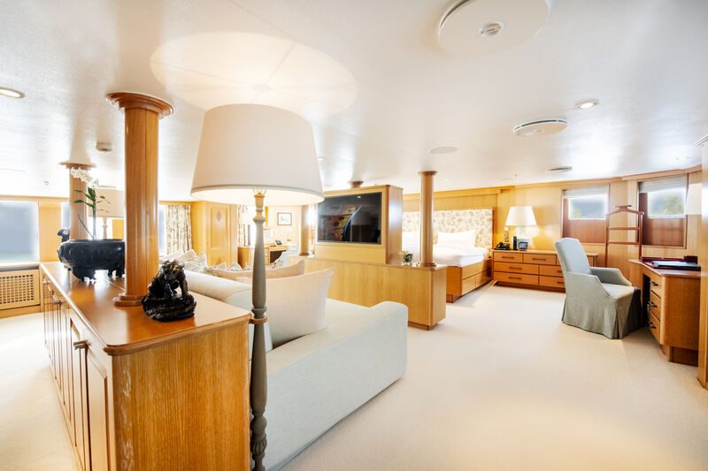 arctic p yacht interior