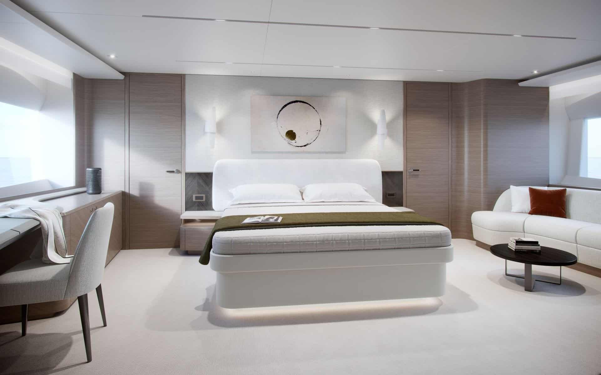 Intérieur du yacht Princess X95 