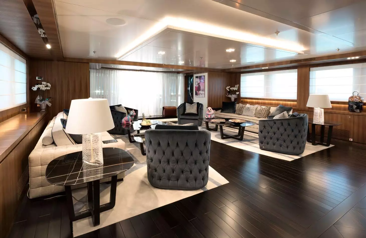 Rossinavi Yacht TALEYA Intérieur