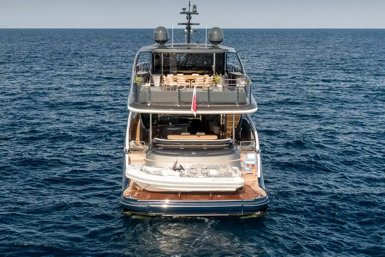 ST CATHERINE Yacht • Princess X95 • 2021 • Proprietario European Millionaire