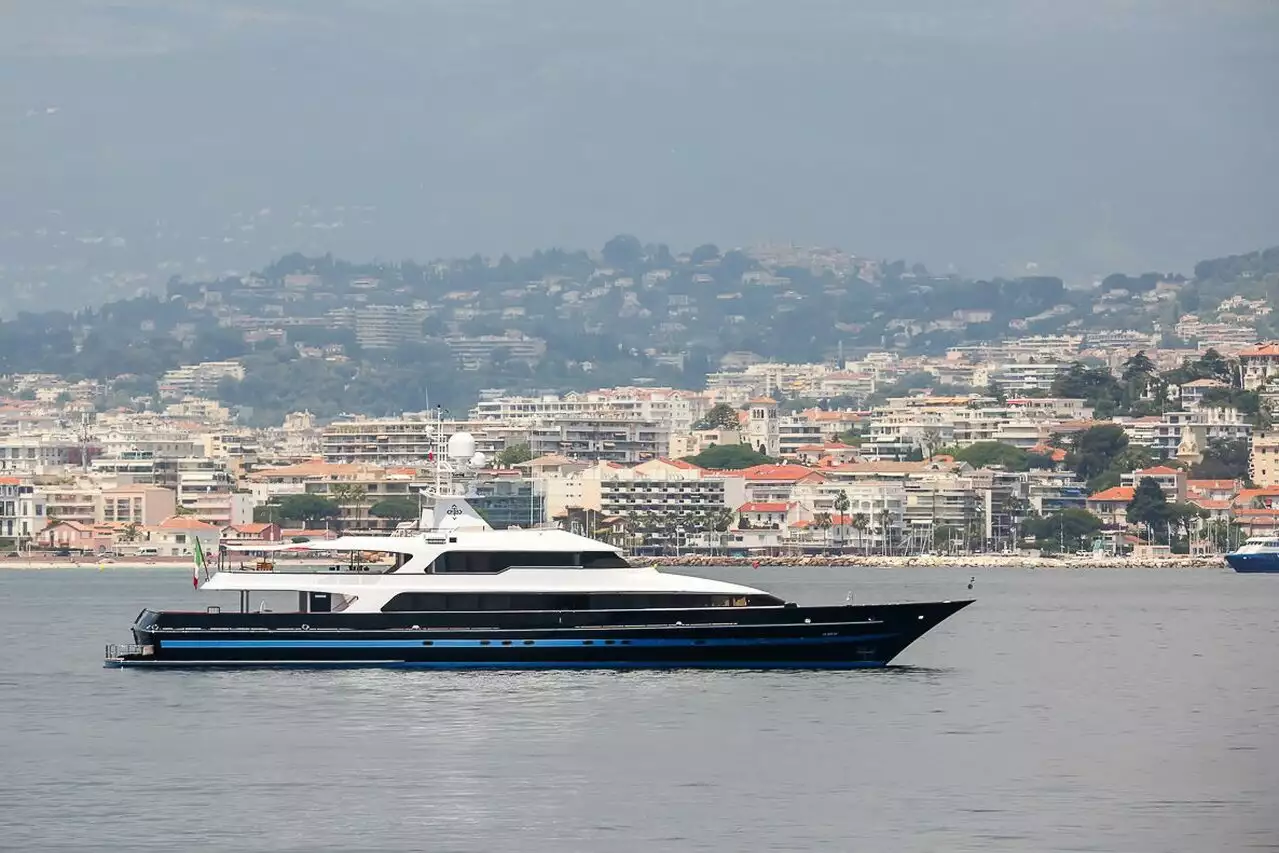 TM BLUE ONE Yacht • Picchiotti • 1988 • Proprietario Valentino Garavani