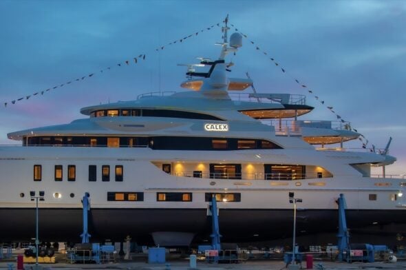 CALEX Yacht • Benetti • 2022 • المالك ديفيد ويلسون