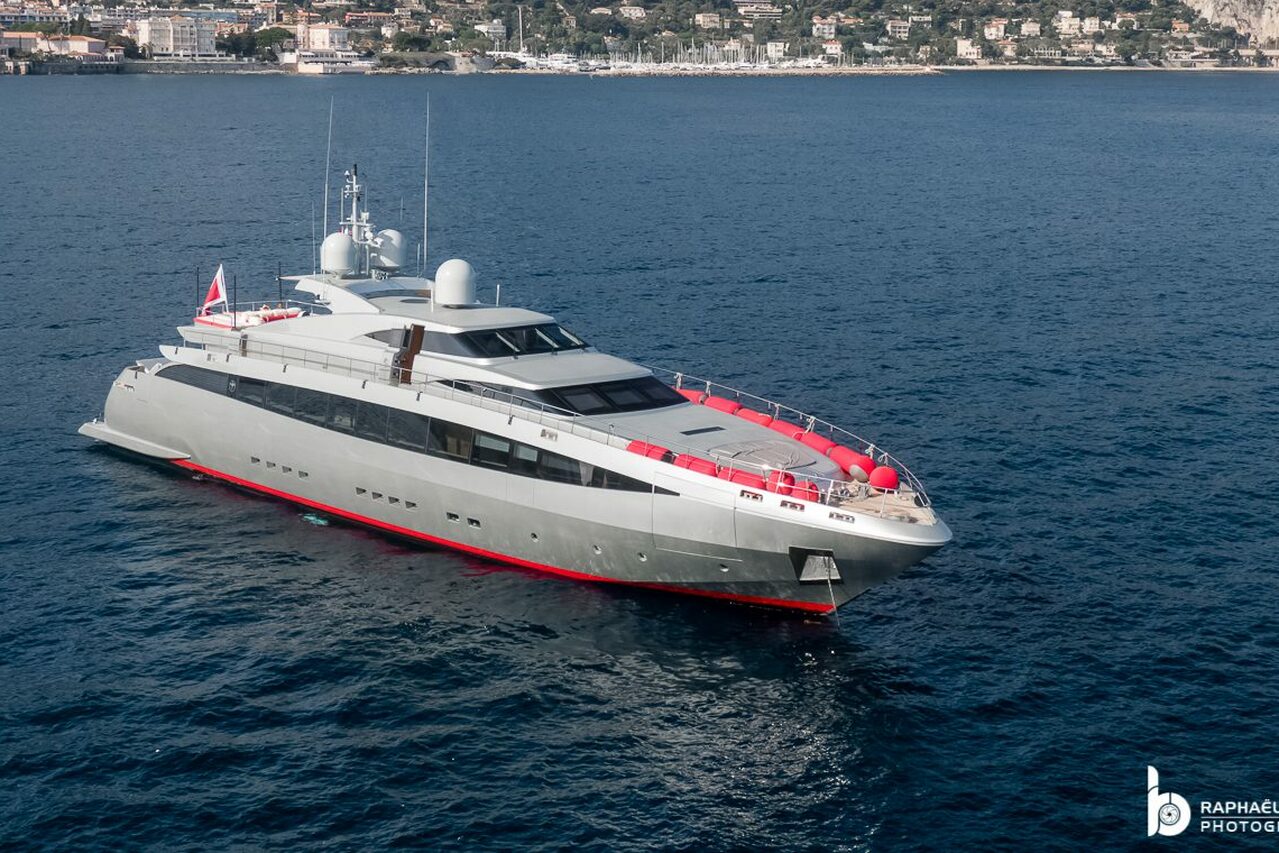 NINA J Yacht • Thomas Flohr $15M SuperYacht • Baglietto • 2005