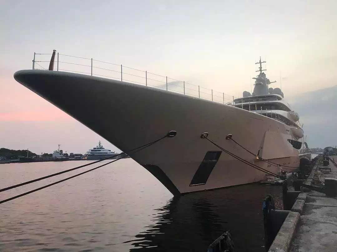 ALAIYA Yacht • Lurssen • 2019 • Propriétaire Laksmhi Mittal