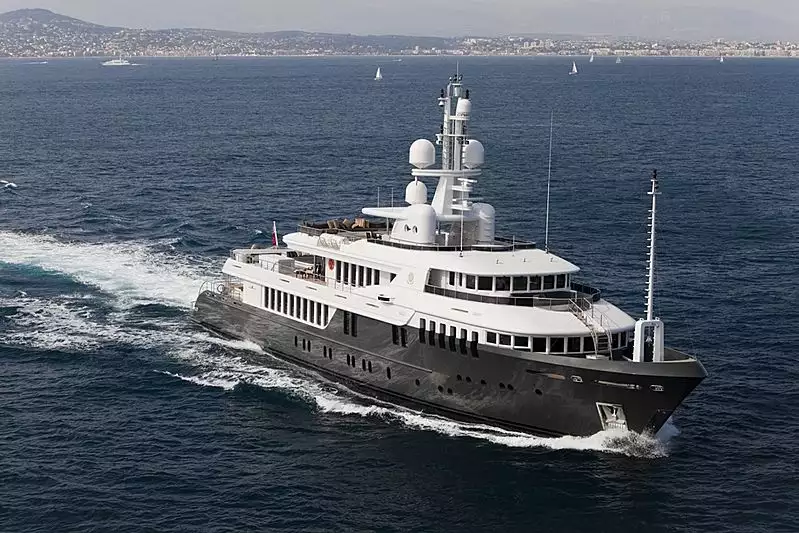 CHAYKA Yacht • Turchese • 2009 • Armatore Russian Government