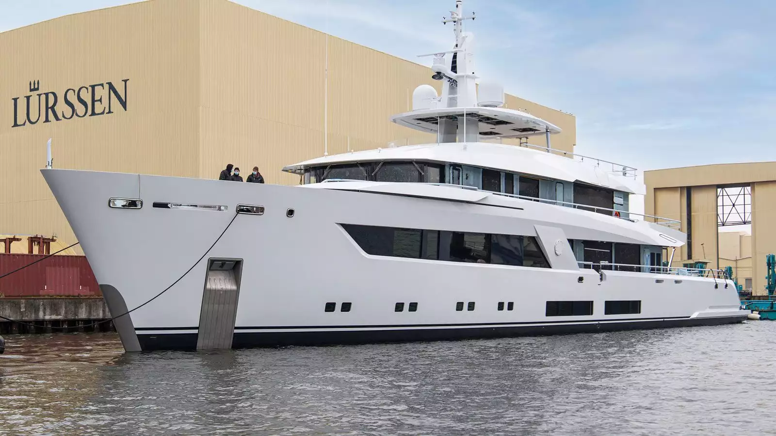 Iate MOON SAND • Lurssen • 2021 • Proprietário Charles Ho Tsu-kwok