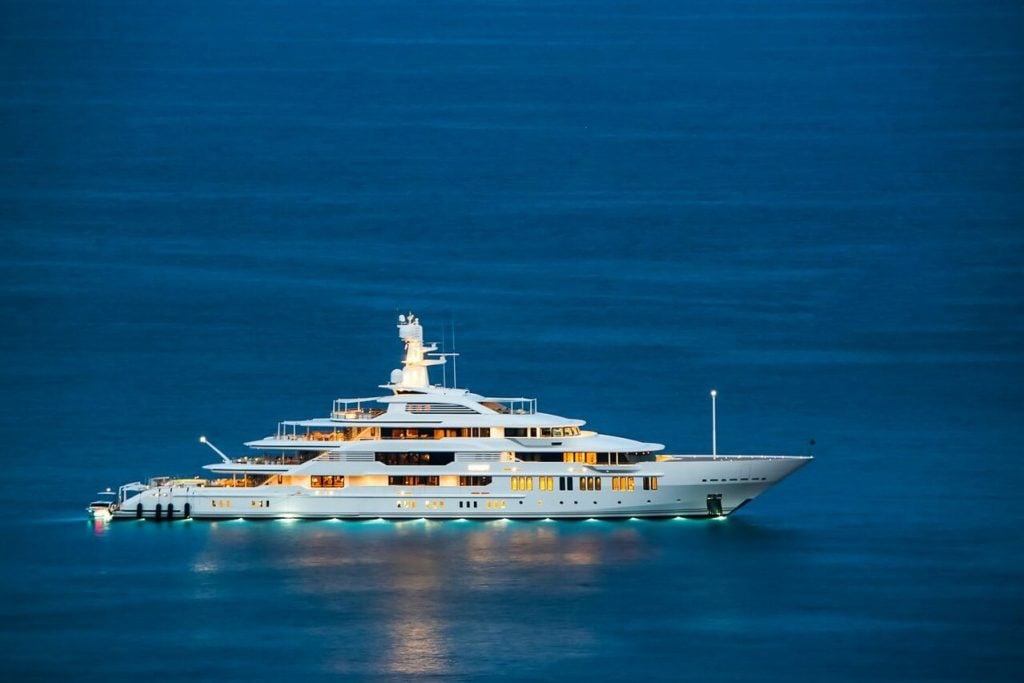 brett blundy new yacht