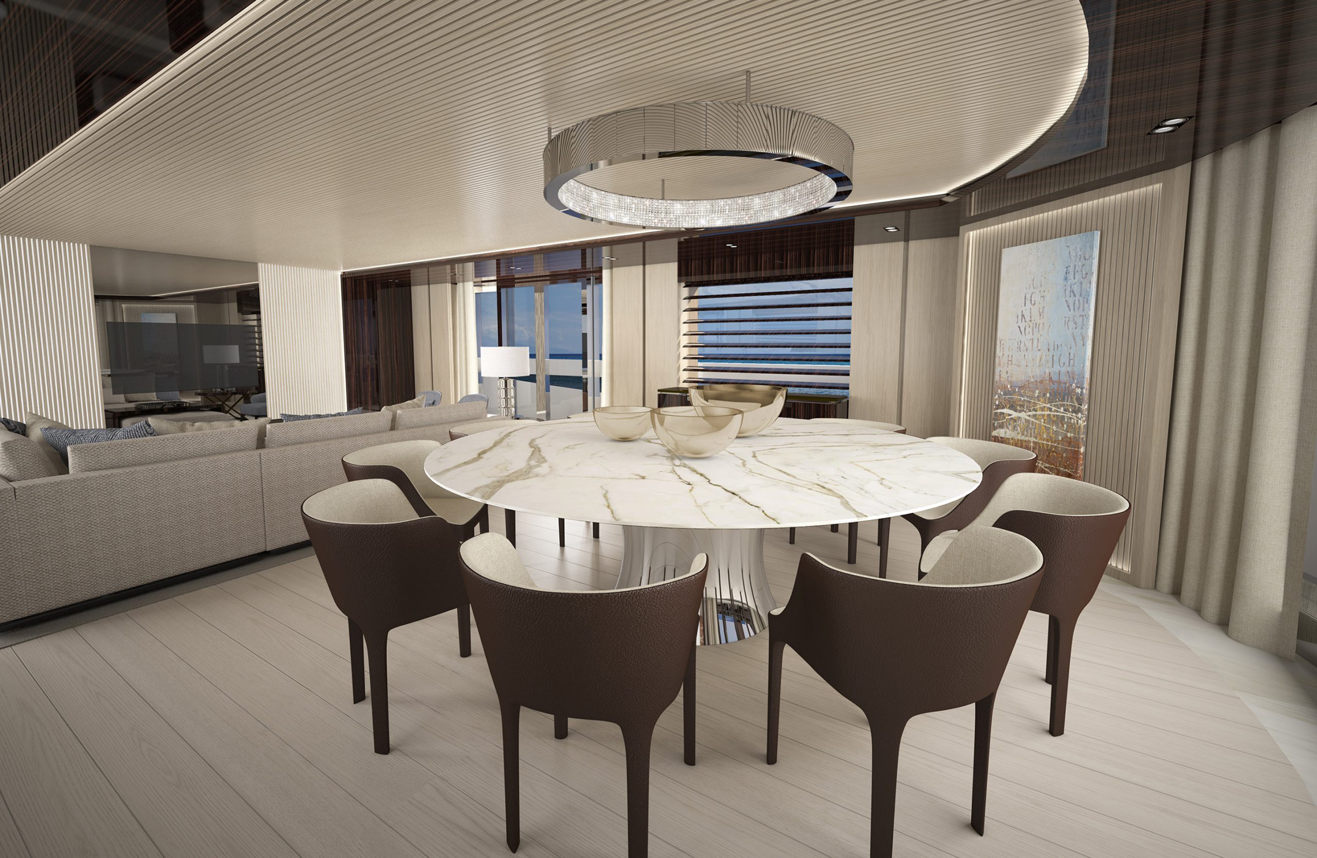 ISA Yacht ARIA SF interior