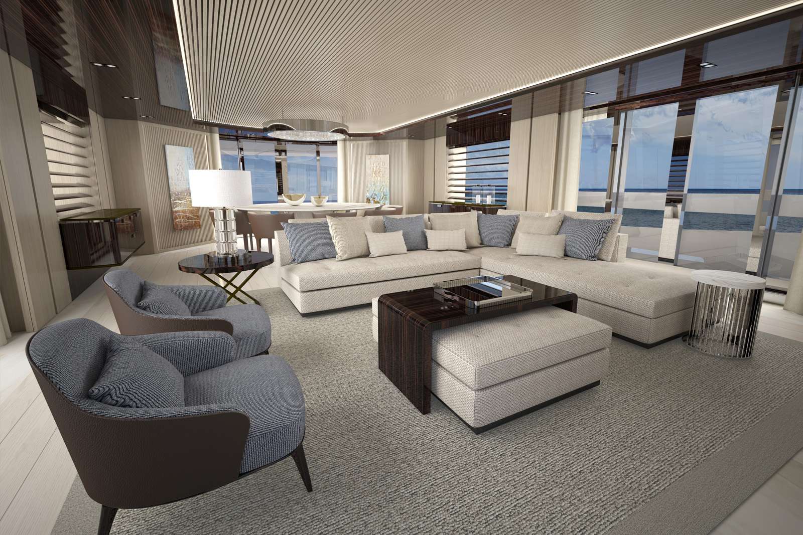 ISA Yacht ARIA SF interior