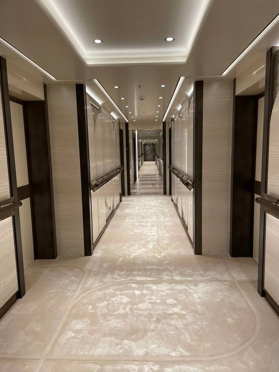 Intérieur du yacht Lurssen NORD 