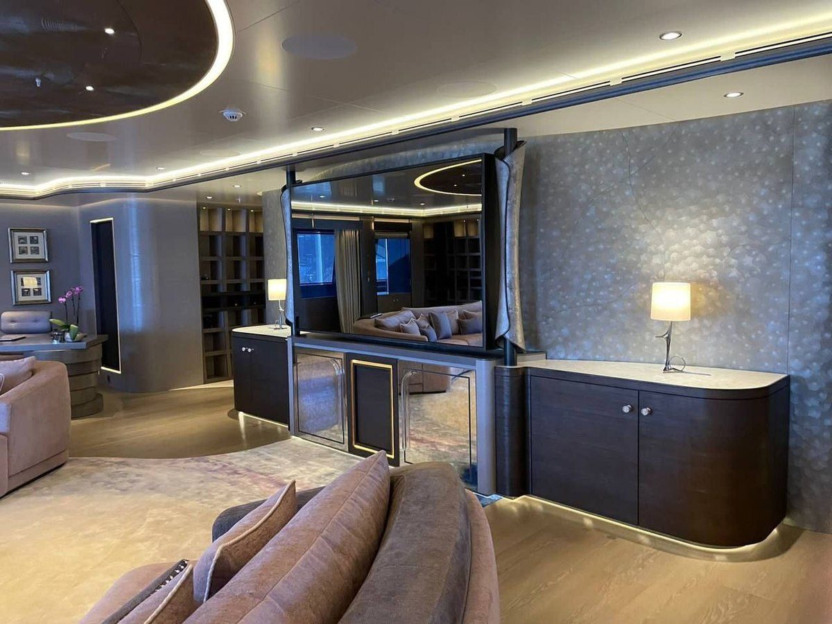 Lurssen yacht NORD intérieur 