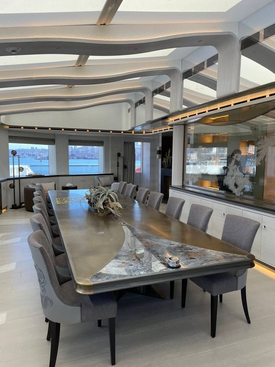 Lurssen yacht NORD intérieur 