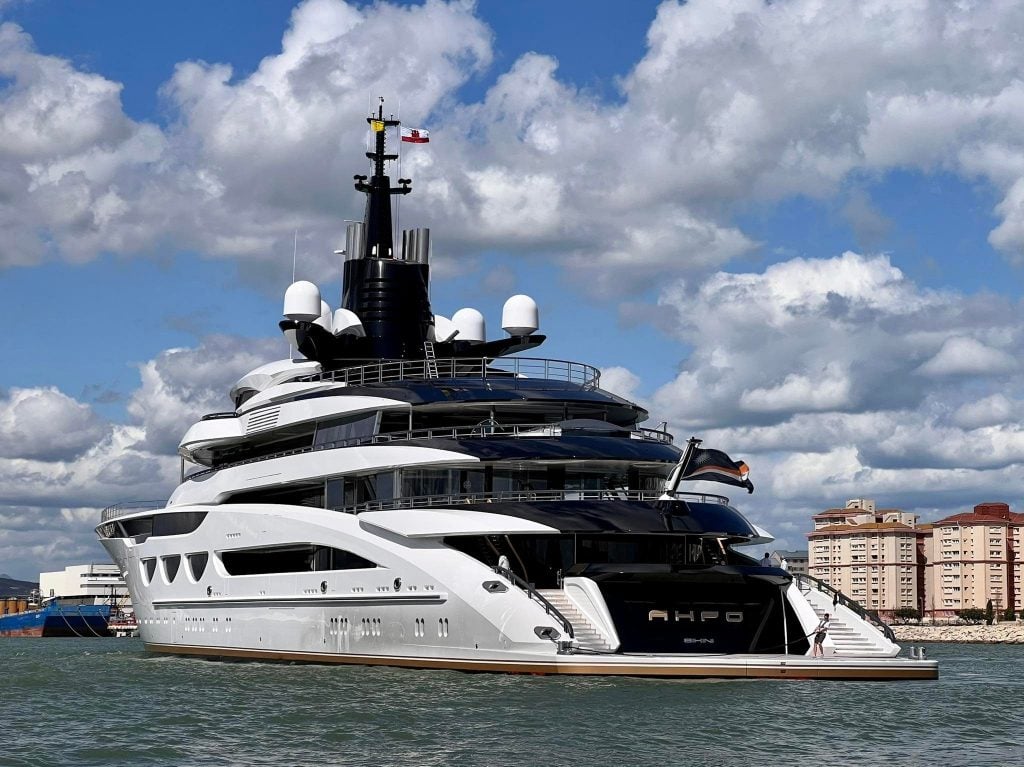 ahpo superyacht price