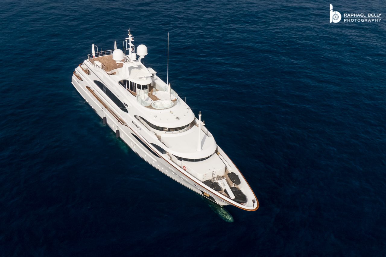 Meamina Yacht • Benetti • 2008 • Propriétaire Beny Steinmetz