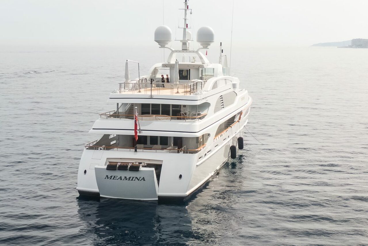 Meamina Yacht • Benetti • 2008 • Propriétaire Beny Steinmetz