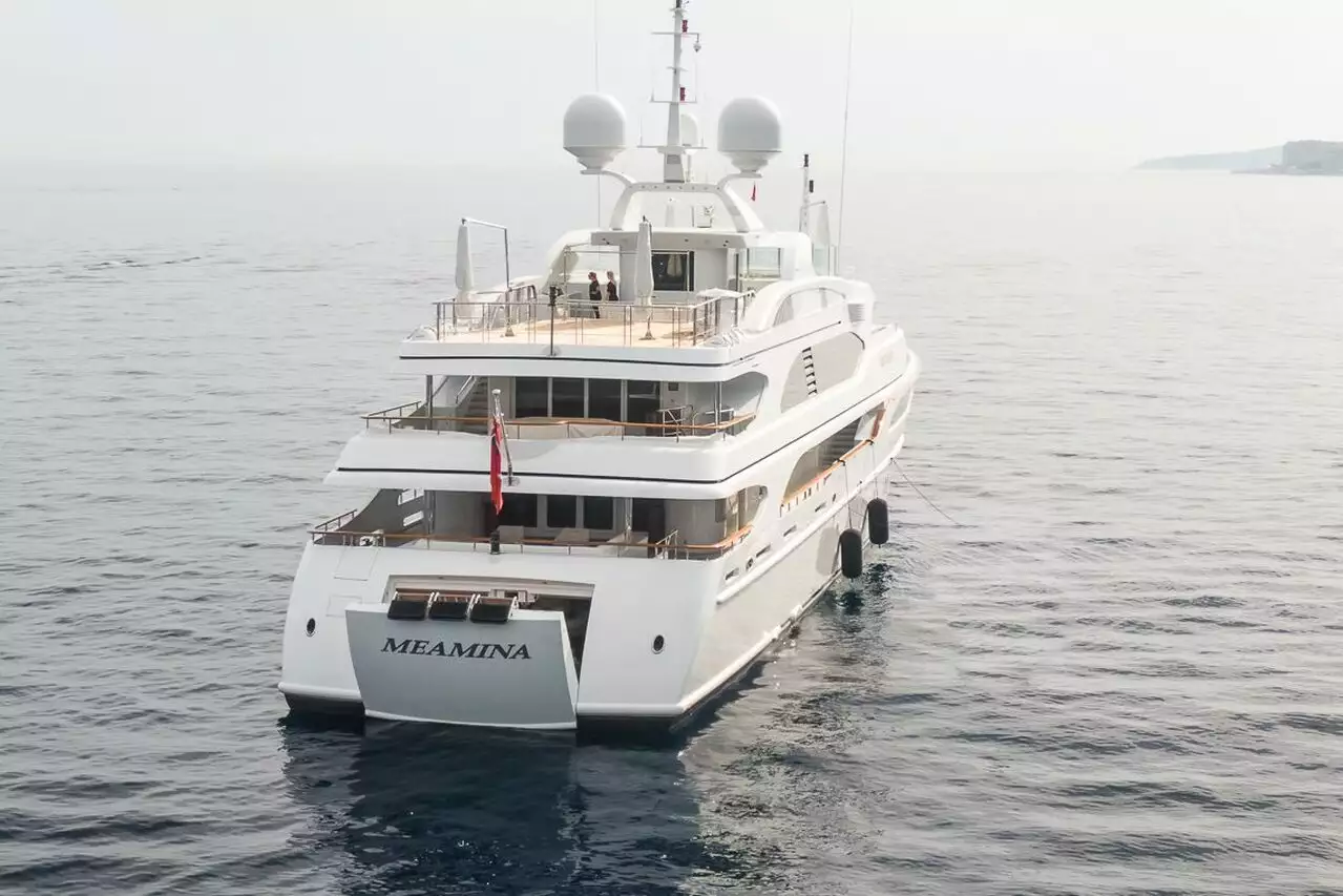 Meamina Yat • Benetti • 2008 • Sahibi Beny Steinmetz