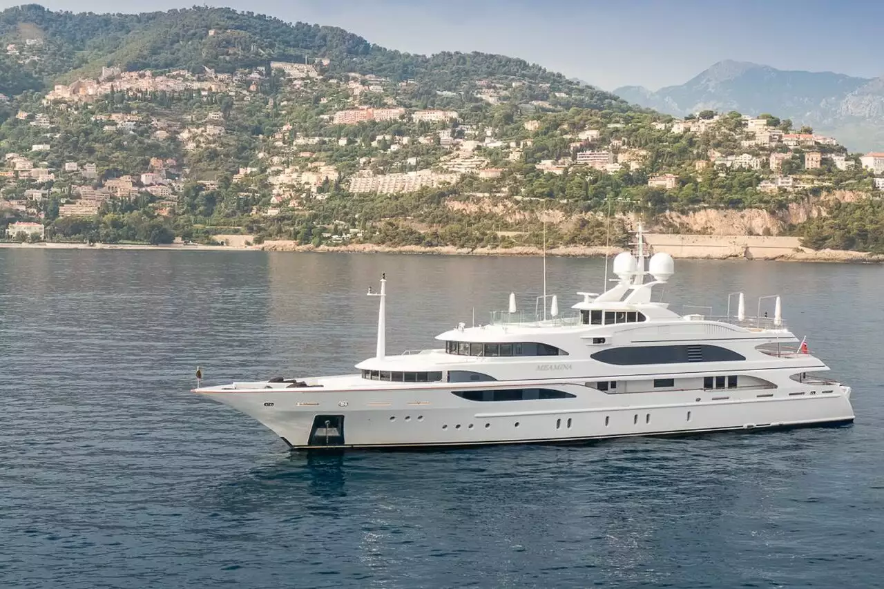 Meamina Yacht • Benetti • 2008 • Propriétaire Beny Steinmetz