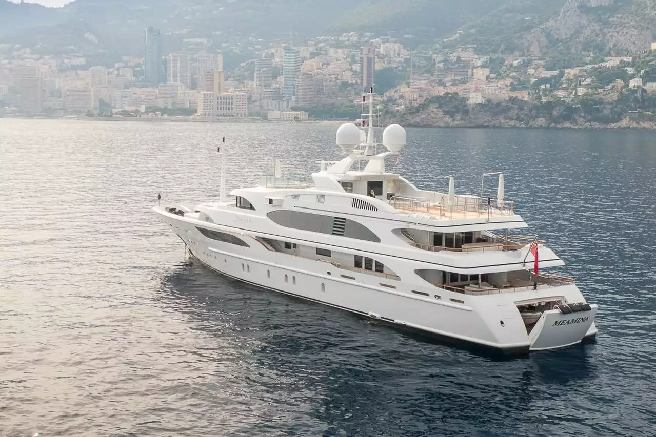 Meamina Yacht • Benetti • 2008 • Propriétaire Beny Steinmetz