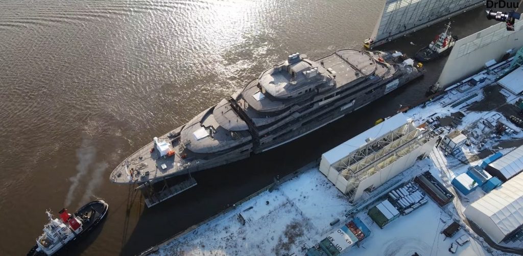 Project LUMINANCE Yacht • Lurssen • 2024 • Owner Rinat Akhmetov