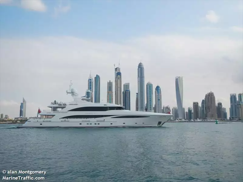 REEM 1 Yacht • Trinity • 2013 • Propriétaire Sheikh Ahmed bin Rashid al Maktoum