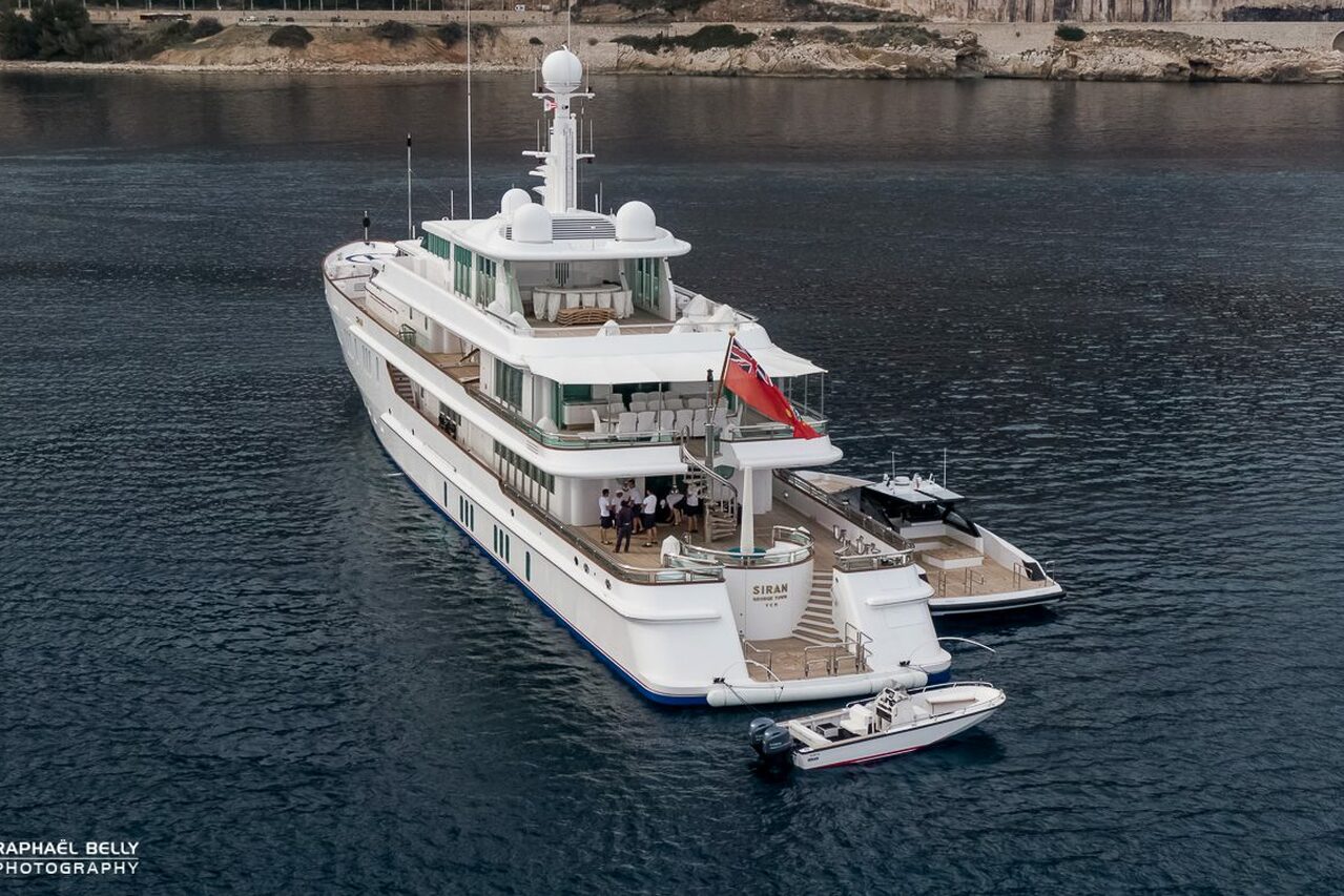 SIRAN Yacht • Feadship • 1992 • Owner Bob Manoukian