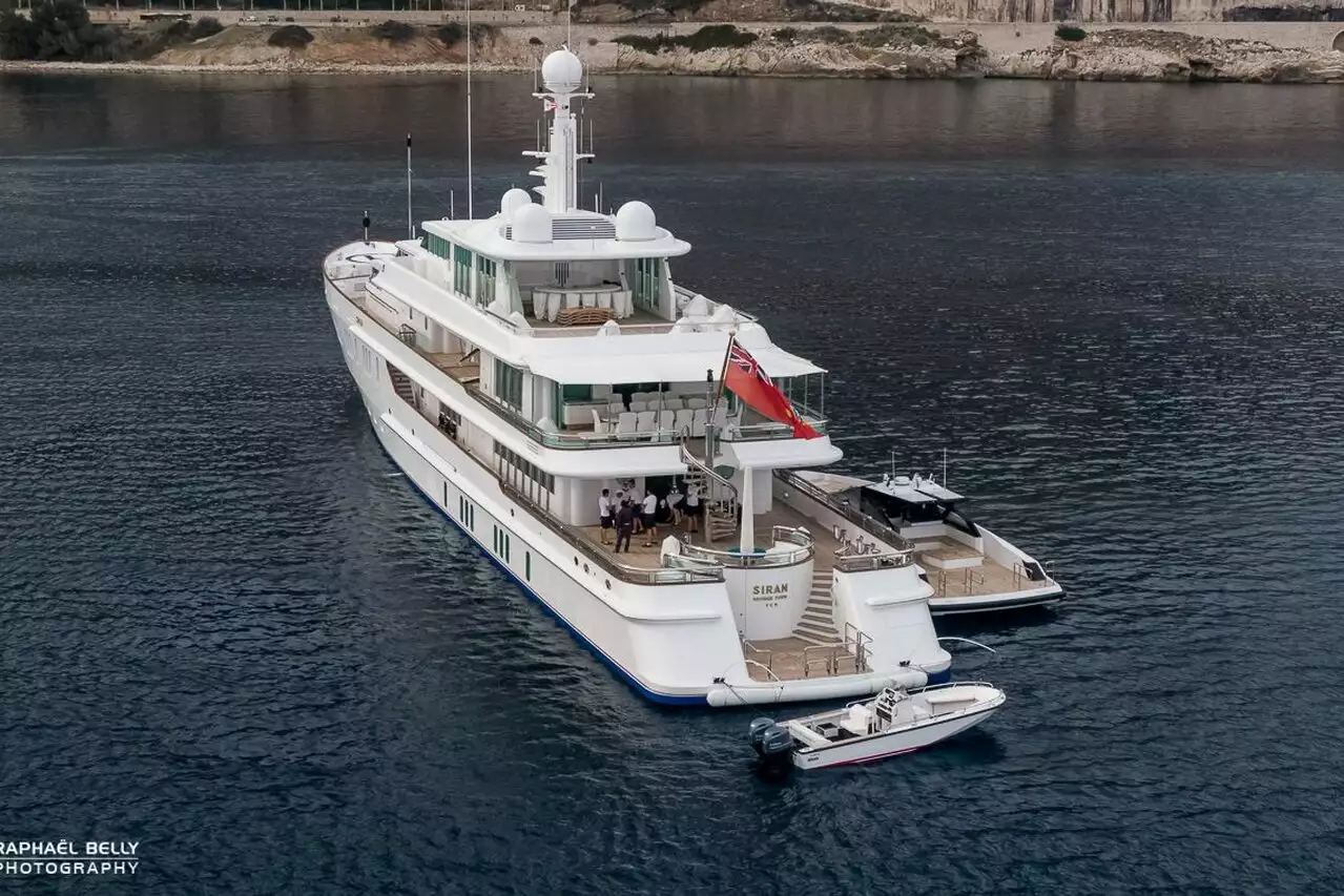 SIRAN Yacht • Feadship • 1992 • Propriétaire Bob Manoukian