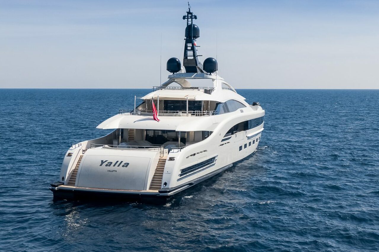 YALLA Yacht • CRN • 2014 • Owner Naquib Sawiris