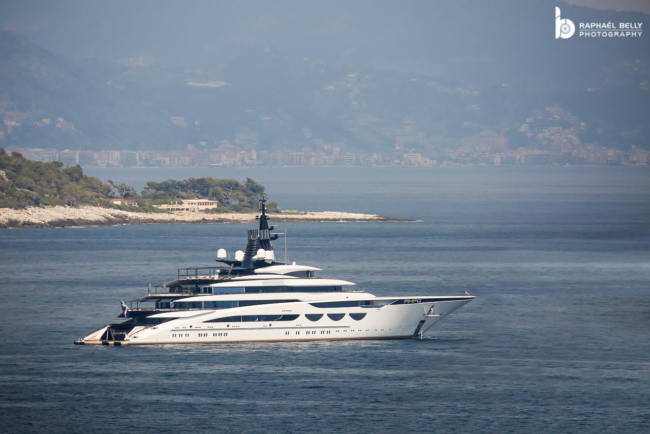 Yate LADY JORGIA (ex AHPO) • Lurssen • 2021 • Propietario Patrick Dovigi