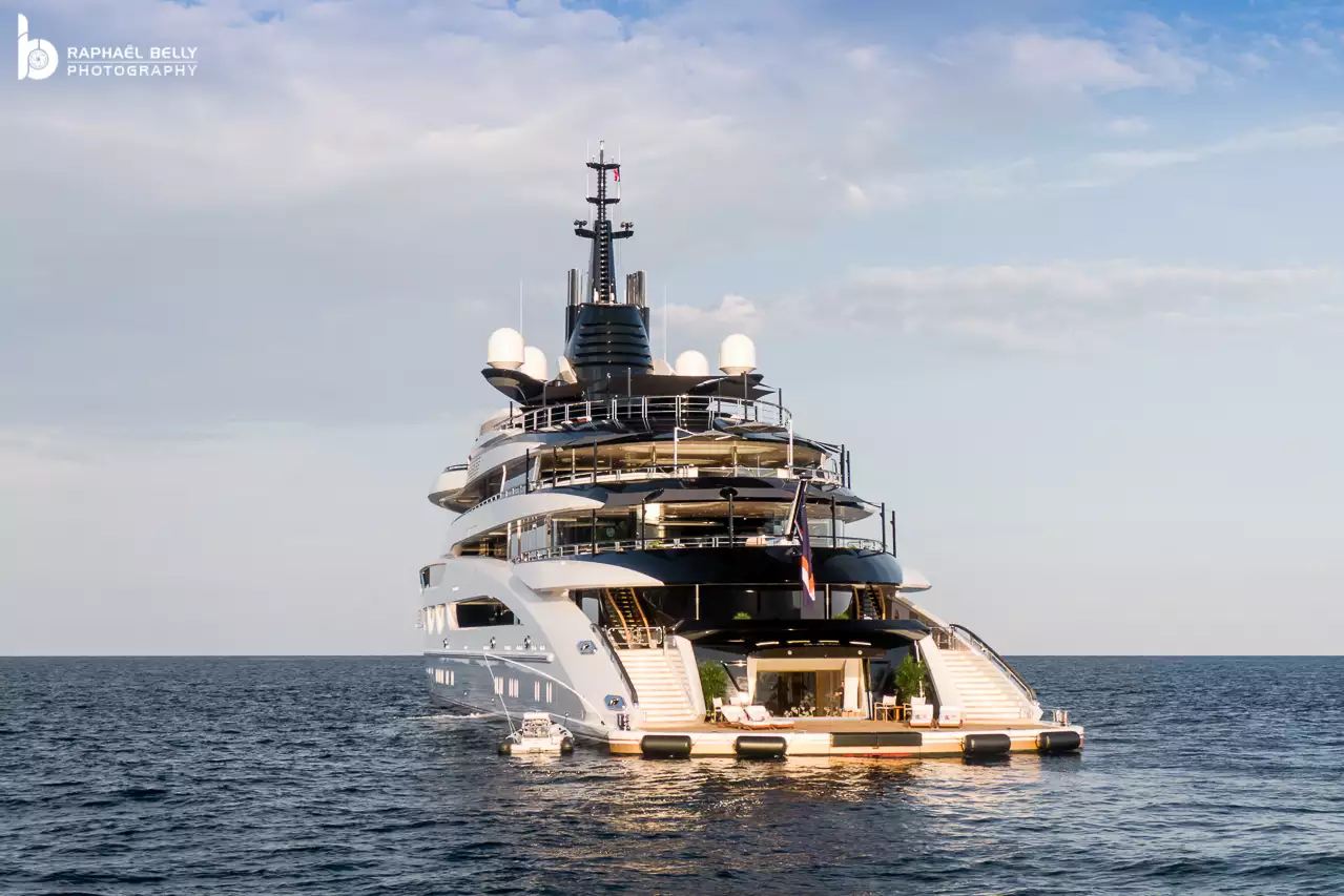 LADY JORGIA Yacht (سابقًا AHPO) • Lurssen • 2021 • المالك باتريك دوفيجي