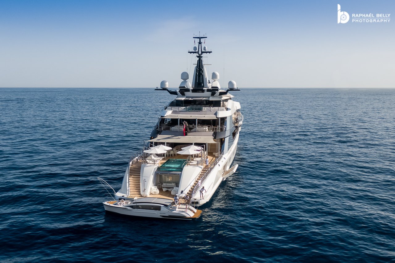 BRAVO EUGENIA Yacht • Oceanco • 2019 • Wert $225M • Besitzer Jerry Jones