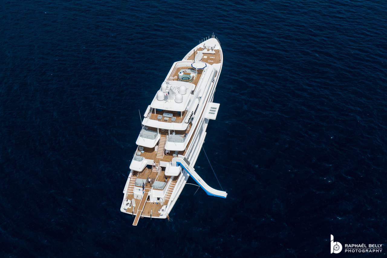 CORAL OCEAN Yacht • Lurssen • 1994 • Propriétaire Ian Malouf