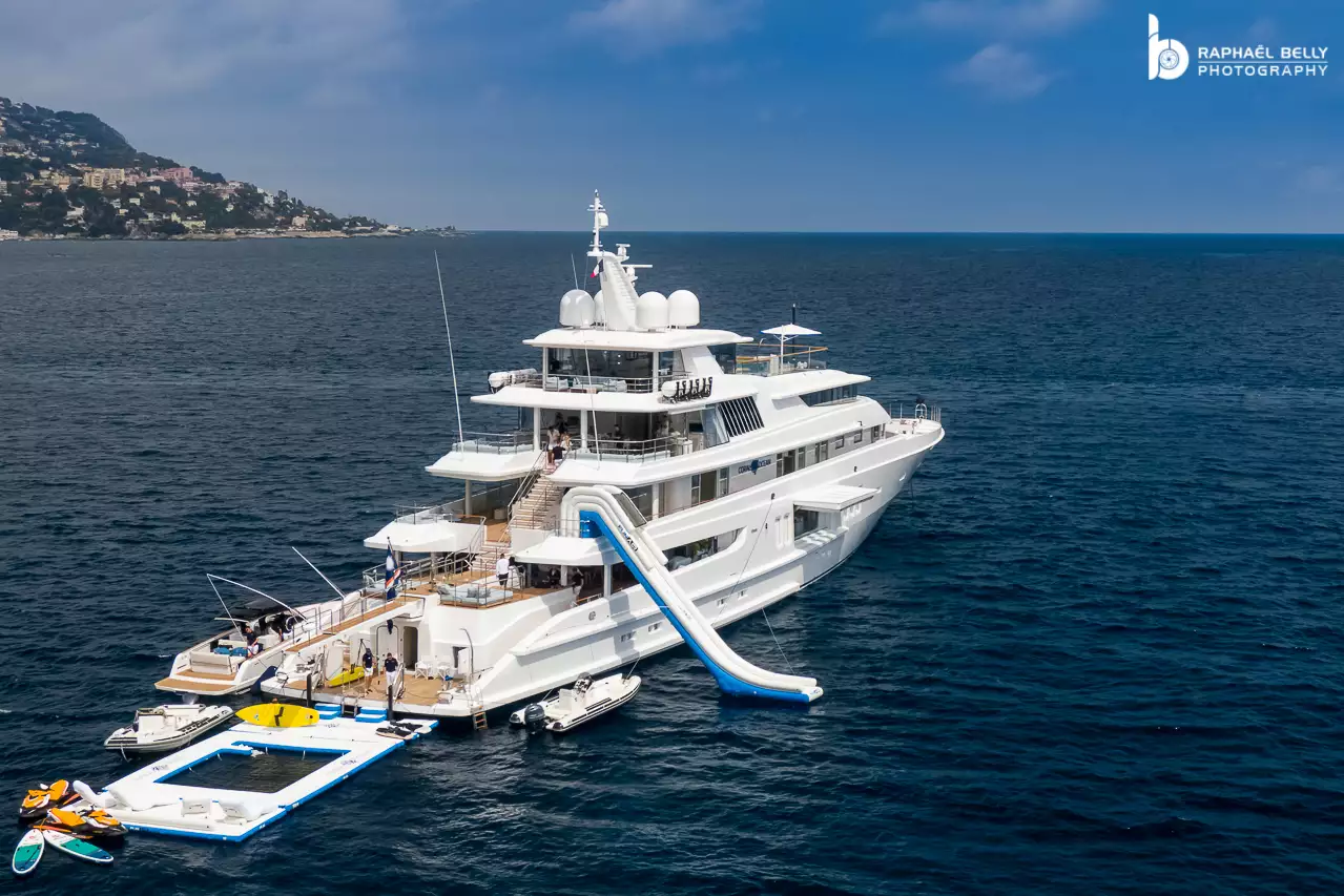 CORAL OCEAN Yacht • Lurssen • 1994 • Owner Ian Malouf