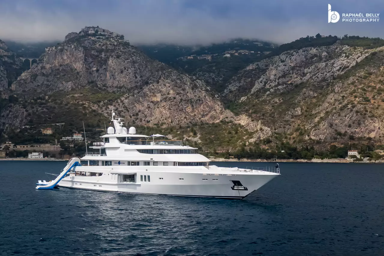 CORAL OCEAN Yacht • Lurssen • 1994 • Propriétaire Ian Malouf