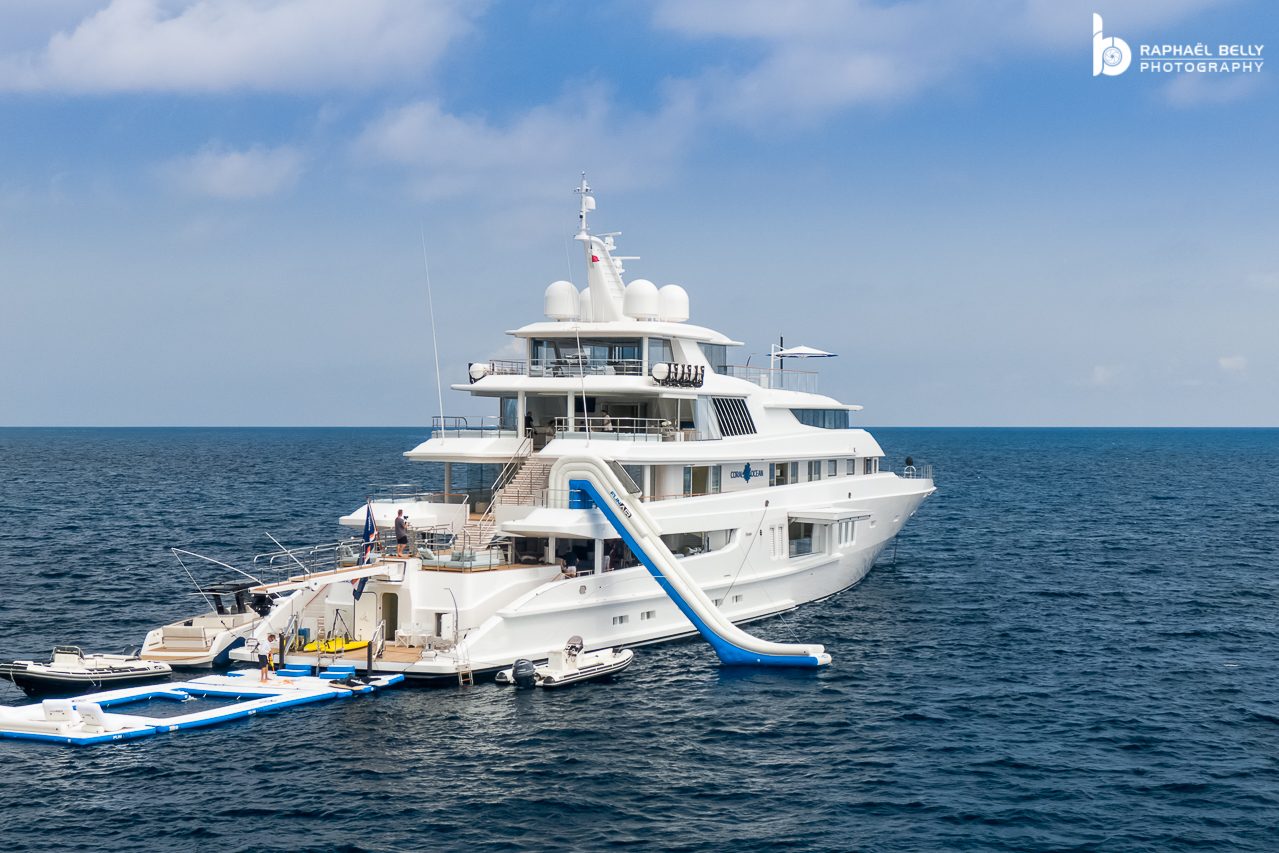 CORAL OCEAN Yacht • Lurssen • 1994 • Propriétaire Ian Malouf