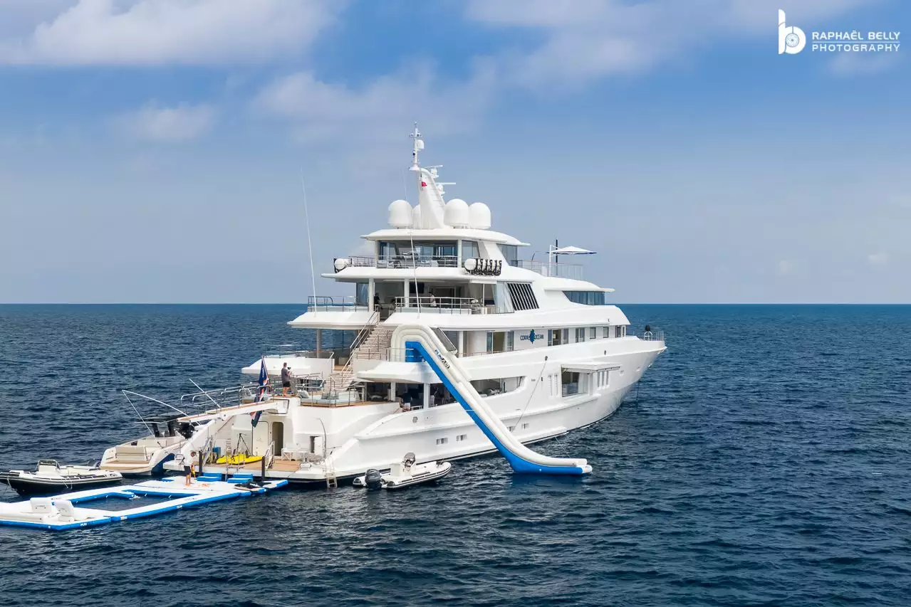 CORAL OCEAN Yacht • Lurssen • 1994 • Propriétaire Ian Malouf