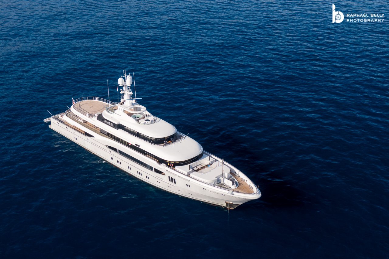 GLOBAL Yacht • Lurssen Yachts • 2007 • Владелец Ларс Виндхорст