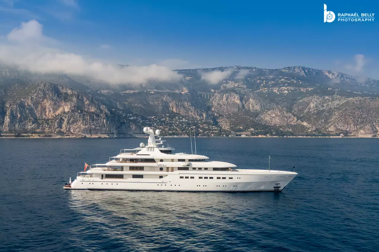 GRACE Yacht • Abeking&Rasmussen • 2014 • 82m • Propriétaire John Reece