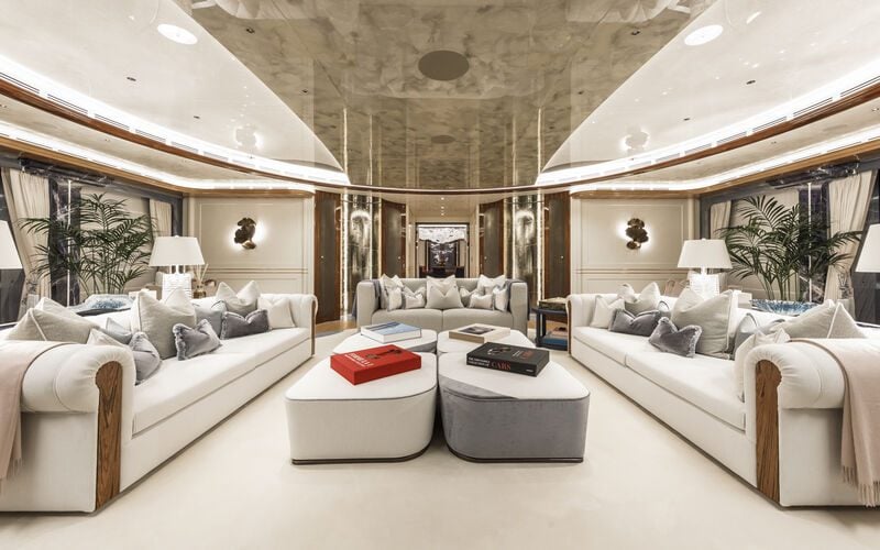 Lurssen yacht AHPO intérieur 2022
