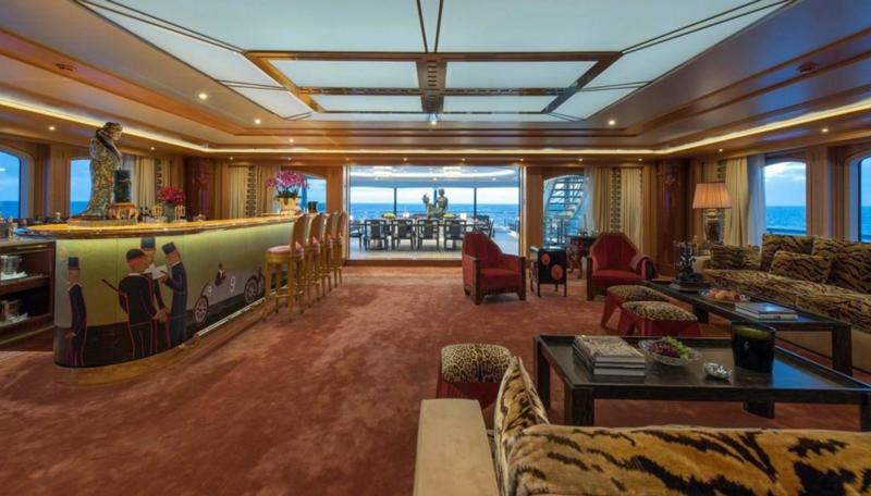 Lurssen yacht AURORA interior