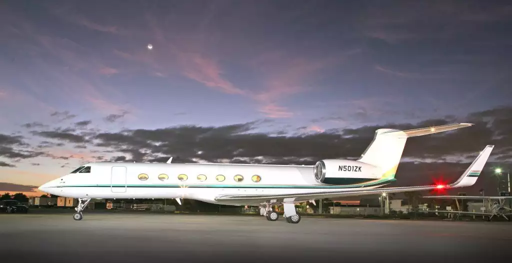 N501ZK Gulfstream G550 ਬੈਰੀ ਜ਼ੇਕਲਮੈਨ