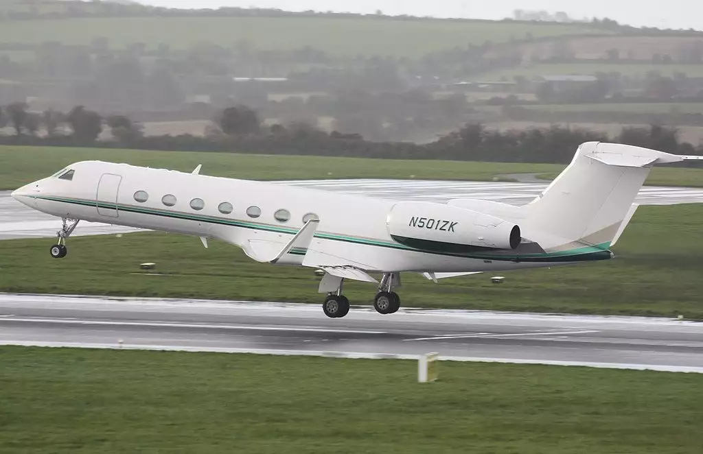 N501ZK Gulfstream G550 ਬੈਰੀ ਜ਼ੇਕਲਮੈਨ