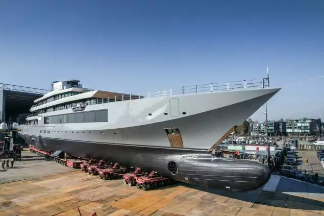 Яхта SEVEN SEAS • Oceanco • 2022 • Владелец Стивен Спилберг 