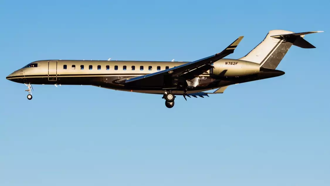 N762F Bombardier Global 7500 Frank Fertitta Privatjet